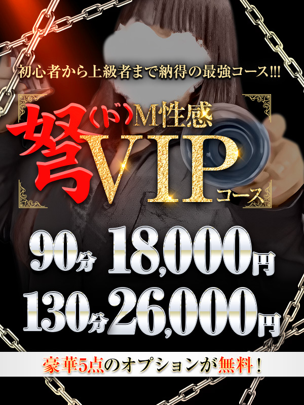 弩(ド)M性感コース VIP★90分18,000円!!豪華5点のOPが無料!